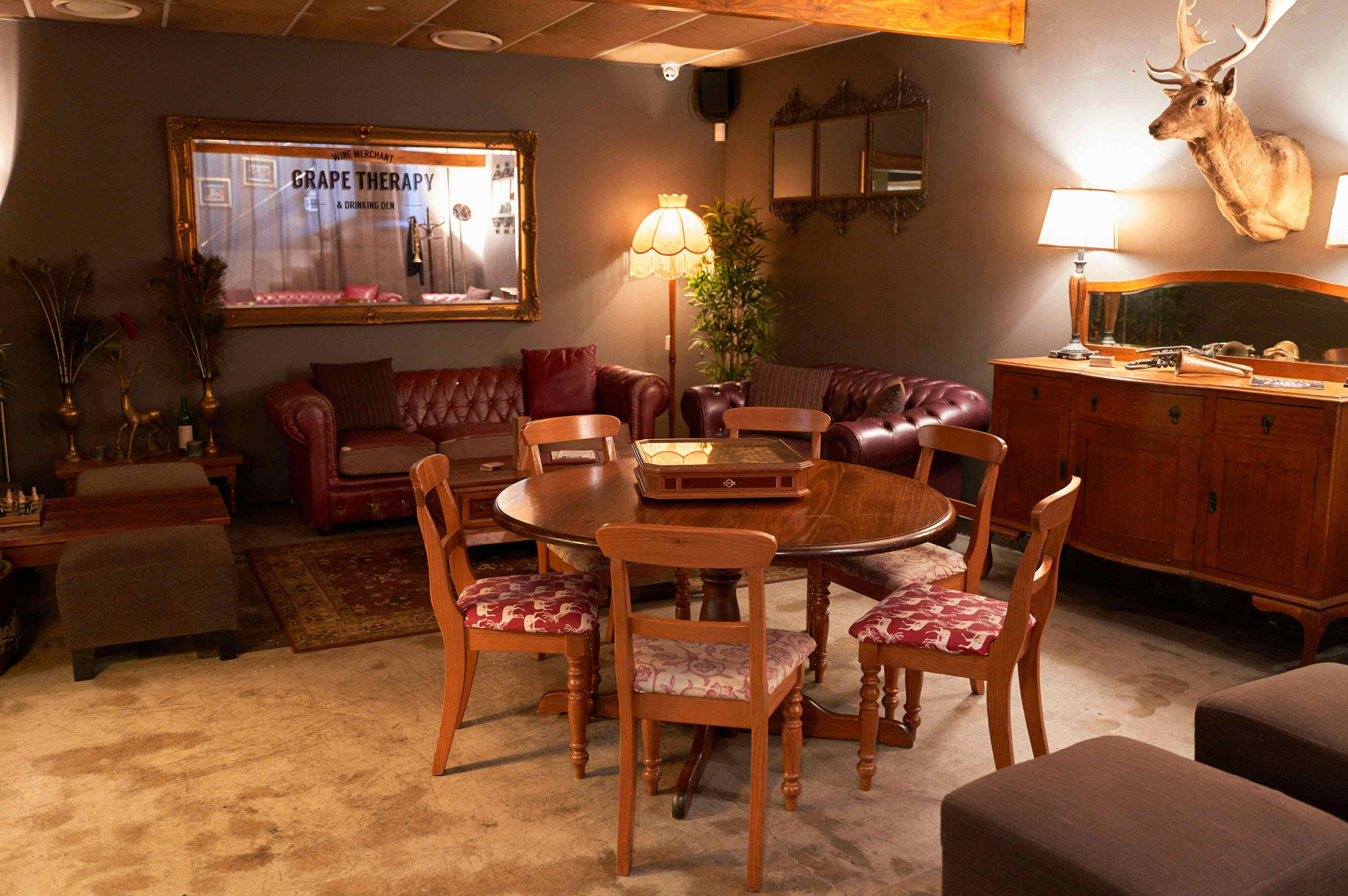 The Lounge, Grape Therapy Wine Merchants and Drinking Den